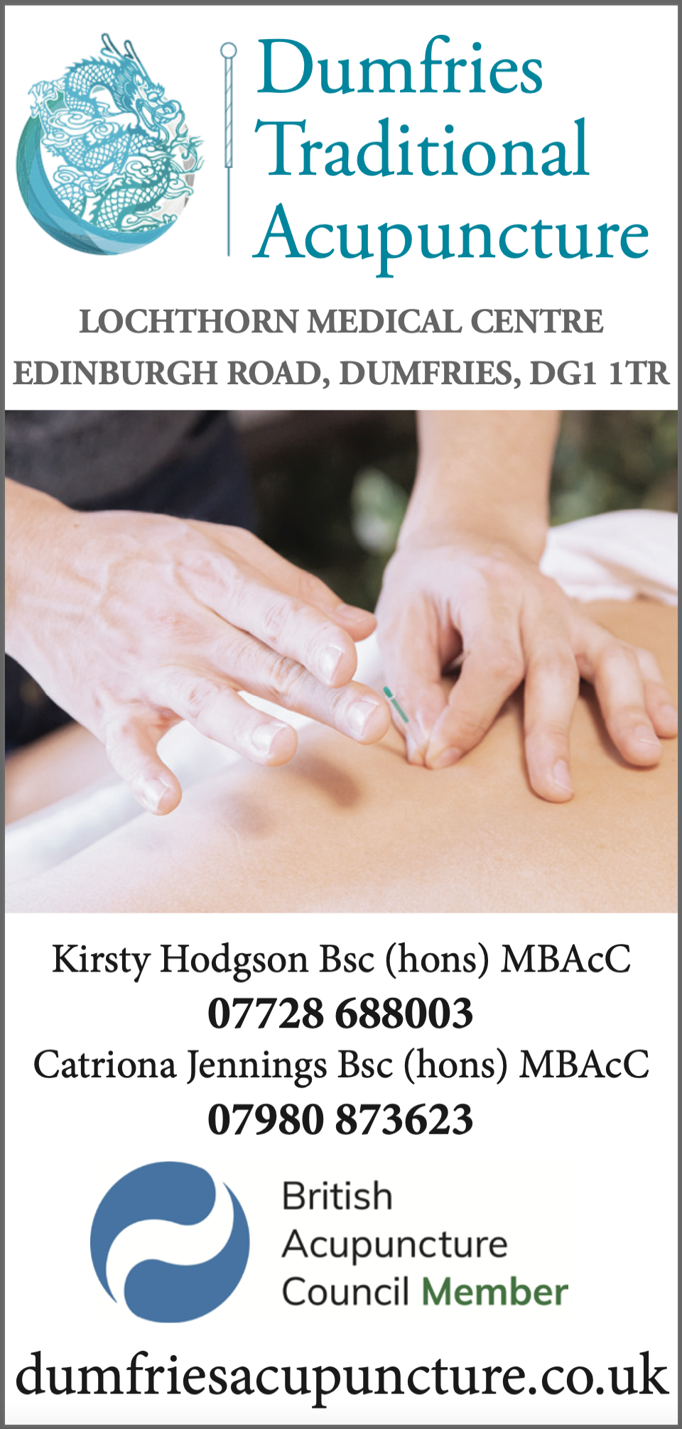 Dumfries Traditional Acupuncture